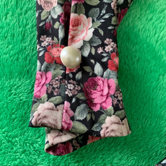 Vintage Peplum Shoulder Pad Dress - Picture 3 of 8